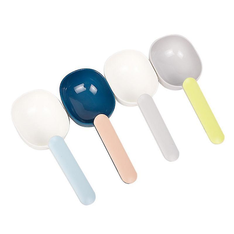 20.5X8cm Random Color Pet Food Scoops 4pcs Dog Cat Food Shovel Pet Food Scoop Useful Feeder Tool (r