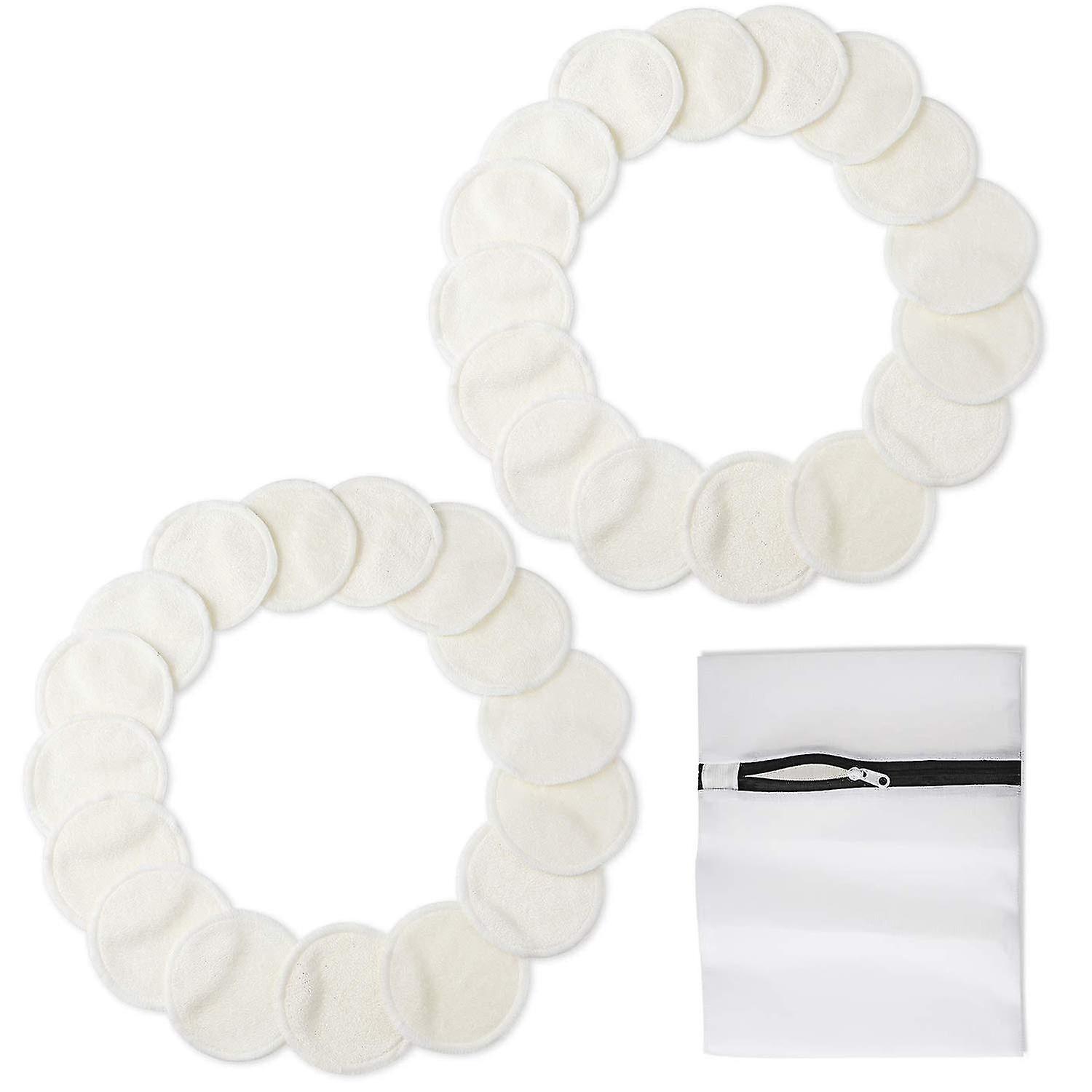 32-piece Makeup Pads Washable Reusable
