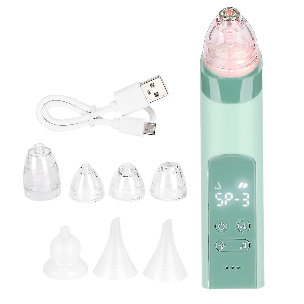 Multi-function Electric Vacuum Nasal Aspirator Suction Blackhead Cleansing Machinegreen