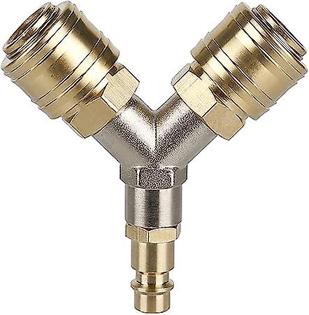 Double Compressed Air Distributor With Two Connections