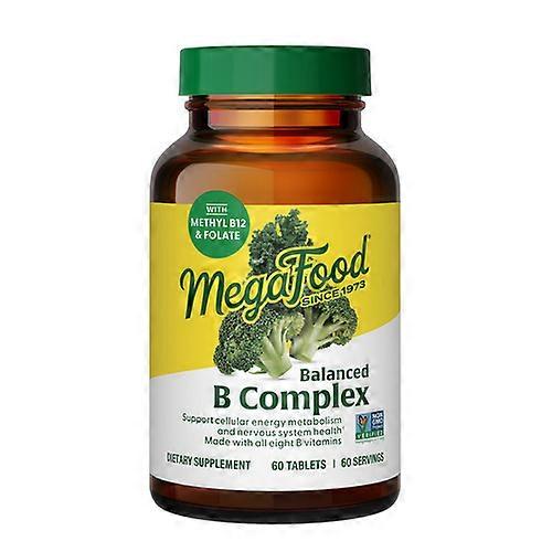 MegaFood Balanced B Complex, 60 Tabs (Pack of 1)