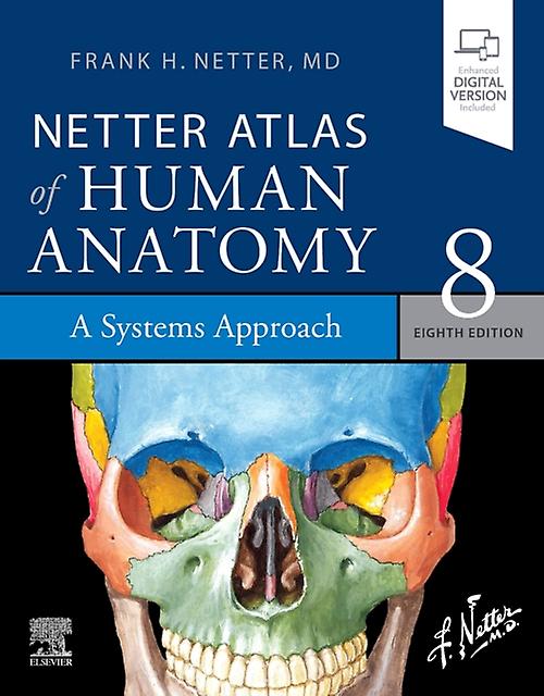Netter Atlas Of Human Anatomy A Systems Approach by Netter & Frank H. & MD Paperback Book
