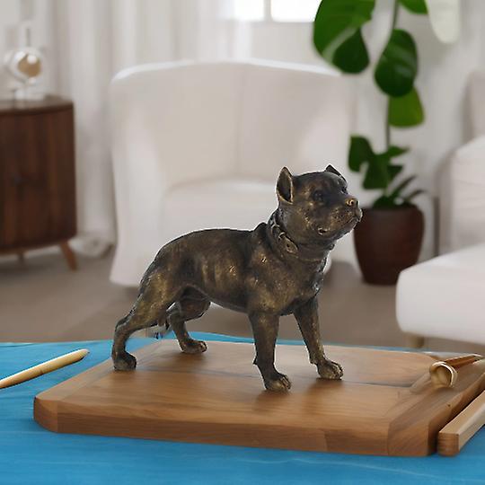 Pit Bull Terrier Figurine By Allianceinteriorsltd