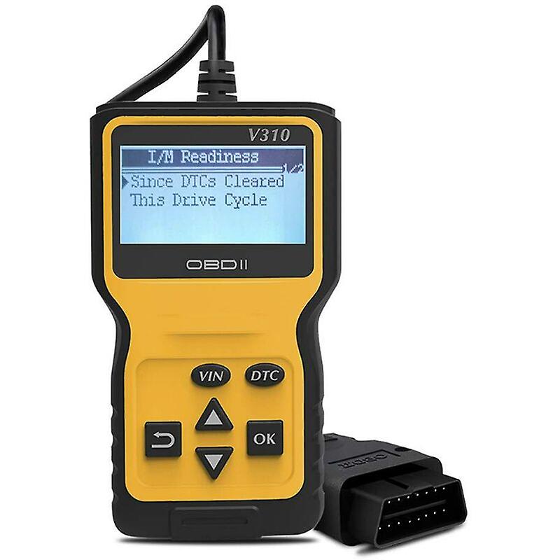 OBD2 Auto Scanner Auto Diagnostic Tool Scanner Car Reader French OBDII Reader Read and Erase Engine Fault Codes for Easily Detecting Engine Faults