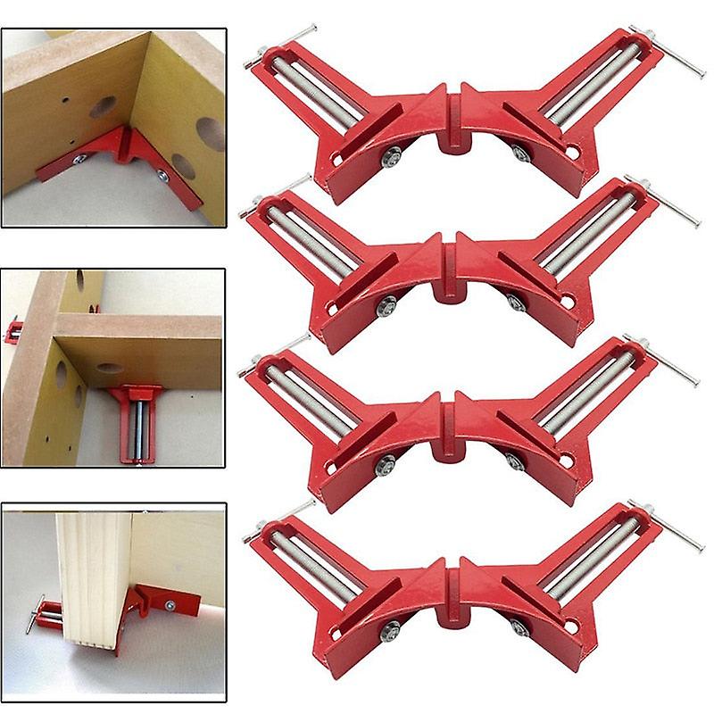 90 Degree Angle Clamp Carpenter Picture Frame Glass Fish Tank Fixed Clamp Aluminum Alloy Tool Clamp