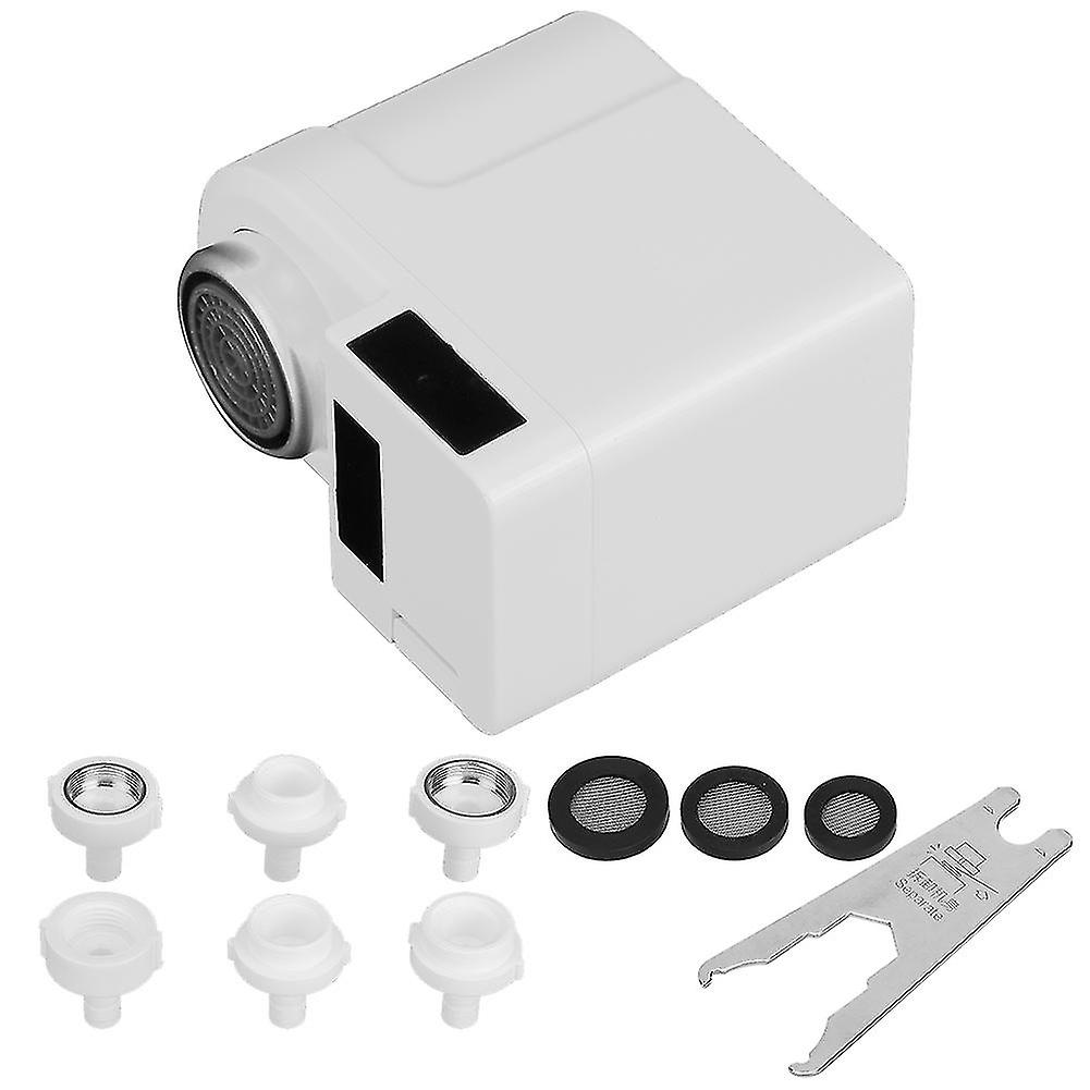 Faucet Filter, Induction Faucet Nozzle Bubbler Intelligent Automatic Switch Tap Filter Adapter Water Saving Device