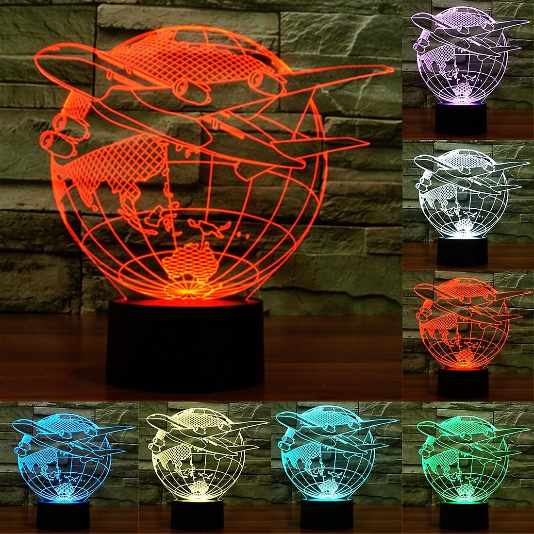 7-Colors 3D Acrylic LED Night Light