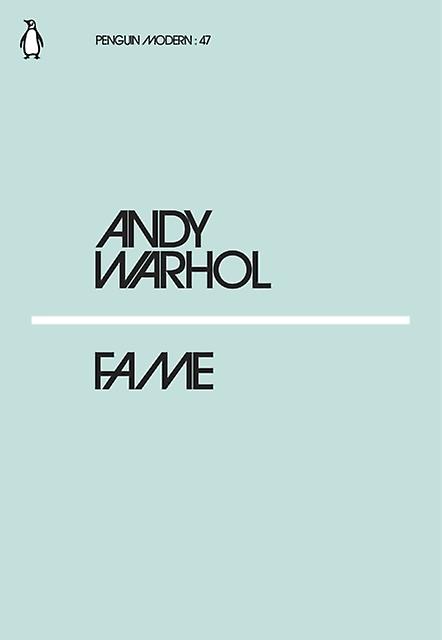Fame by Andy Warhol Paperback