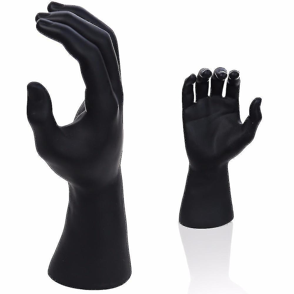 Sort mandlig mannequin hånddisplay til handske