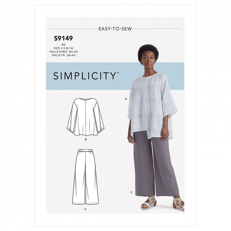 Simplicity Sewing Pattern 9149 Y5 (18-20-22-24-26)
