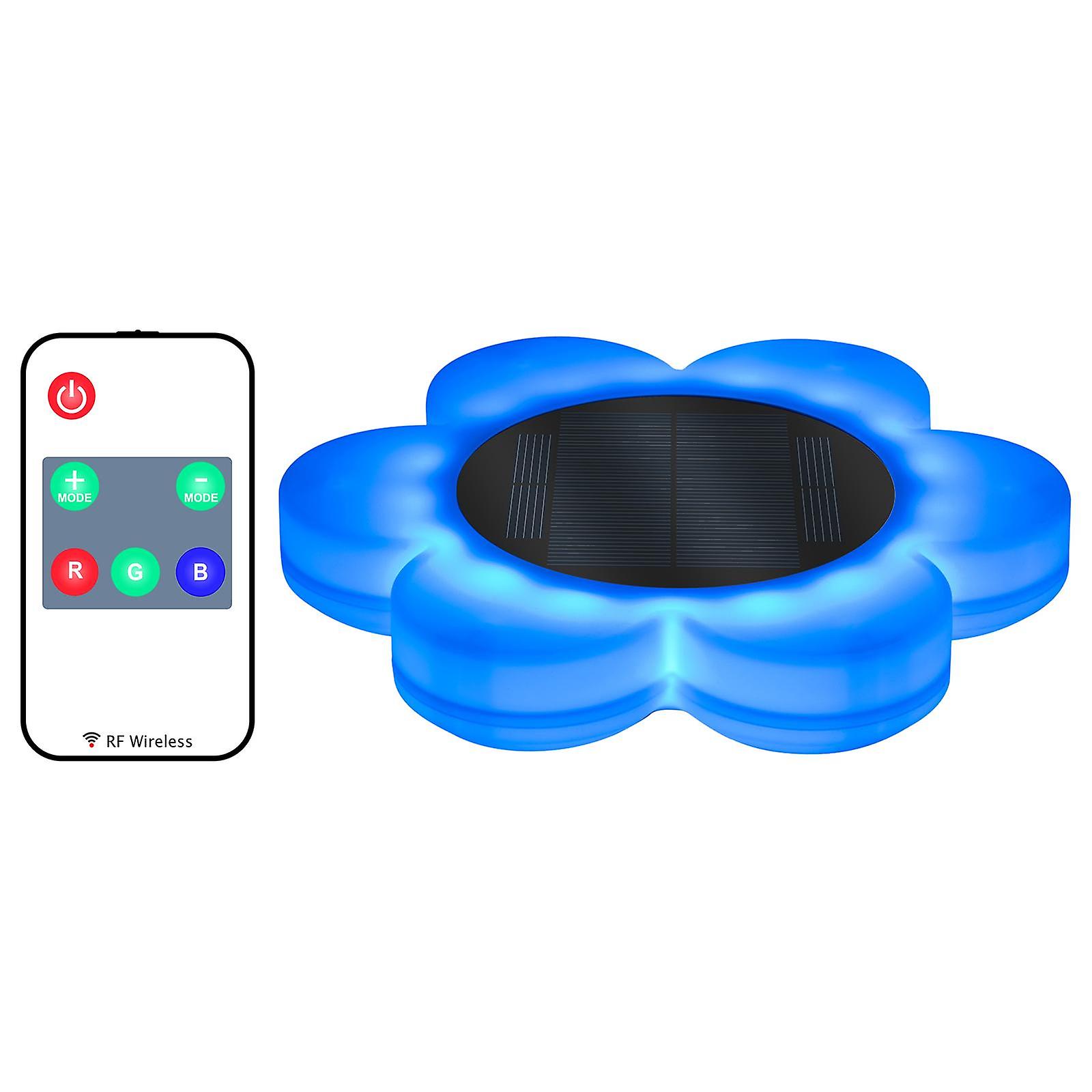 Solar Floating Light Decorative Remote Control RGB for Patio Home Pathway