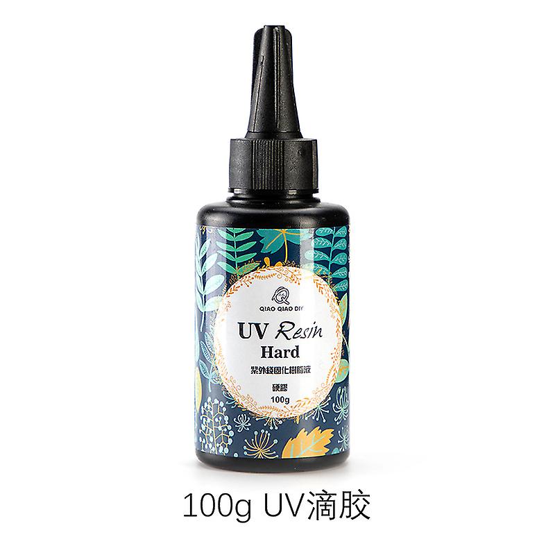 10/15/25/60/100/200g UV Resin Hard Glue Ultraviolet Transparent LED DIY Tools