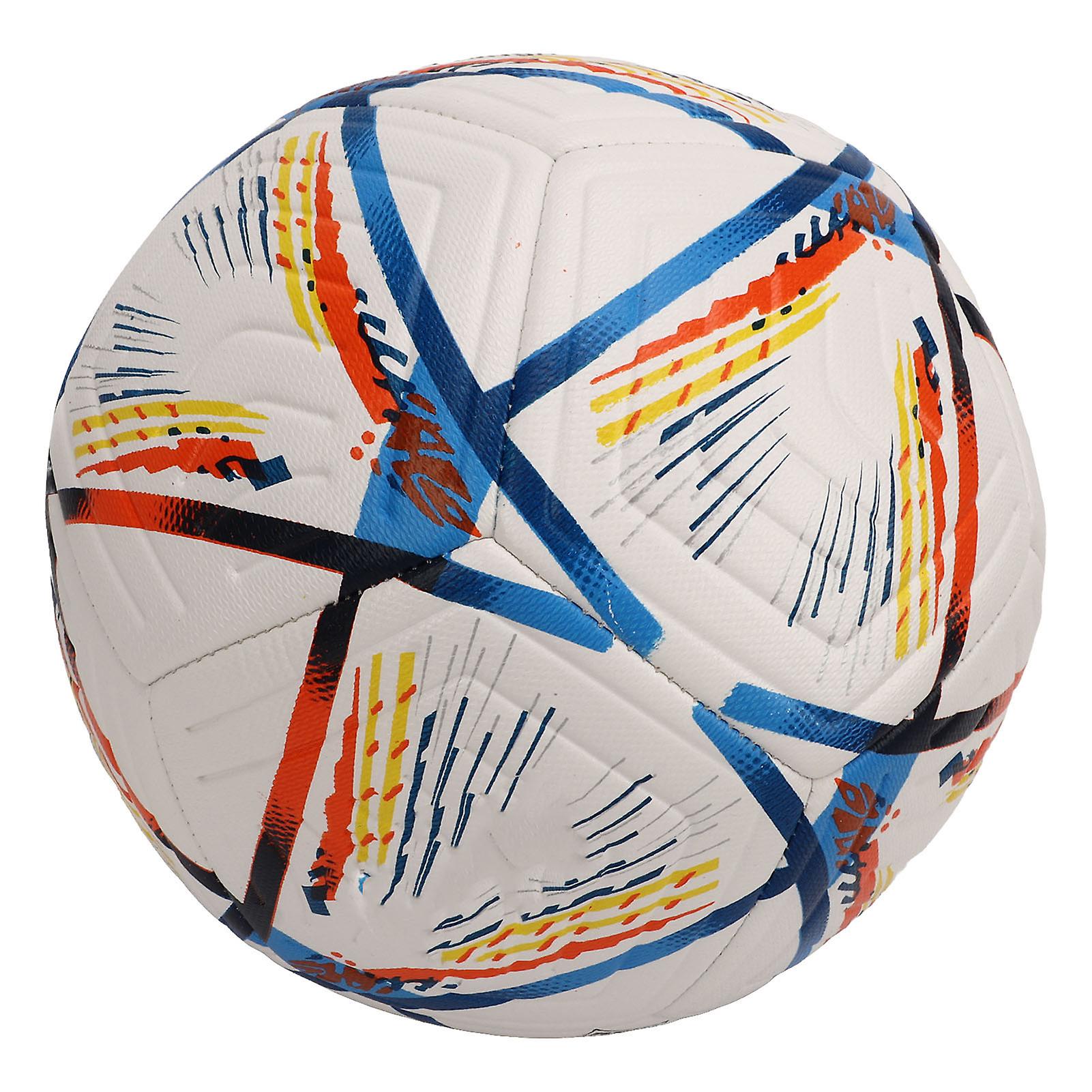 Football Training Balls PU Elastic Soccer Ball for Adult Youth Football Professional Team Size 5 