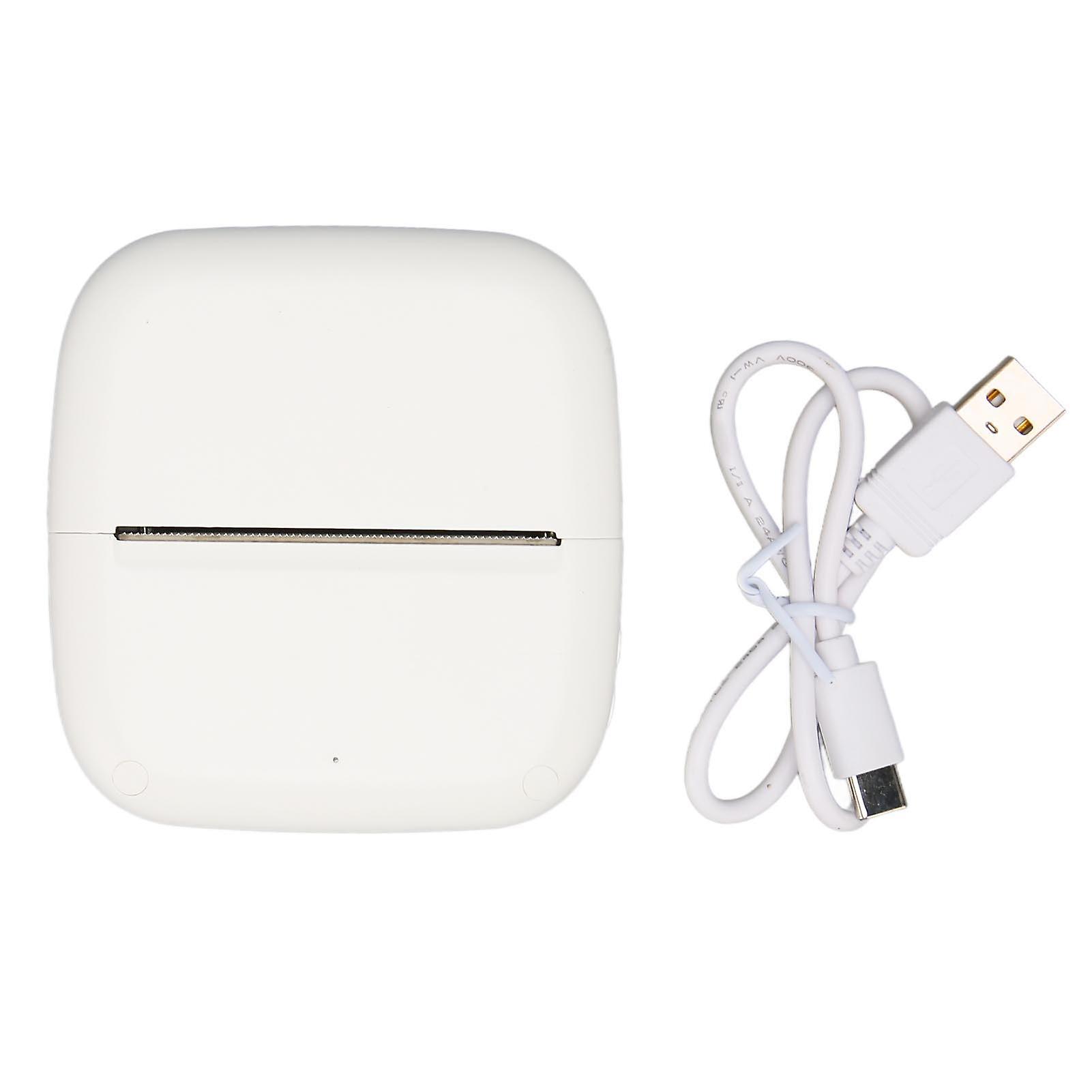 Mini Printer Portable Bluetooth Ink Free Thermal Smart Sticker Label Receipt Printer for IOS for Android