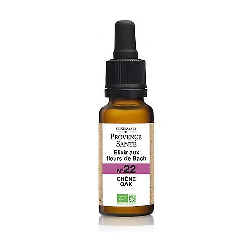 ORGANIC oak 20 ml of floral elixir