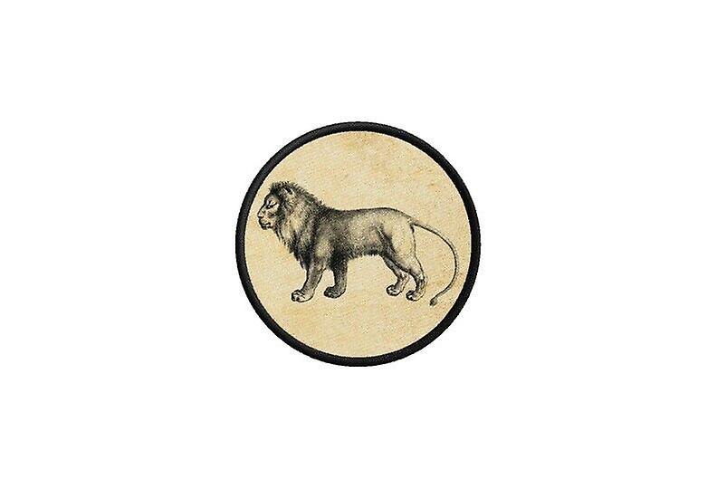 Patch badge ecusson prints thermocollant lion animal