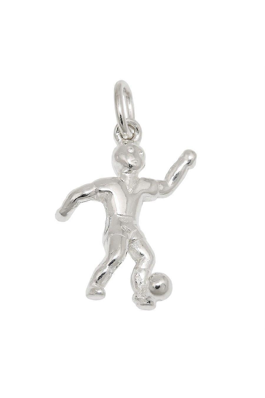 Pendant Football Player Silver 925 - Gl91473