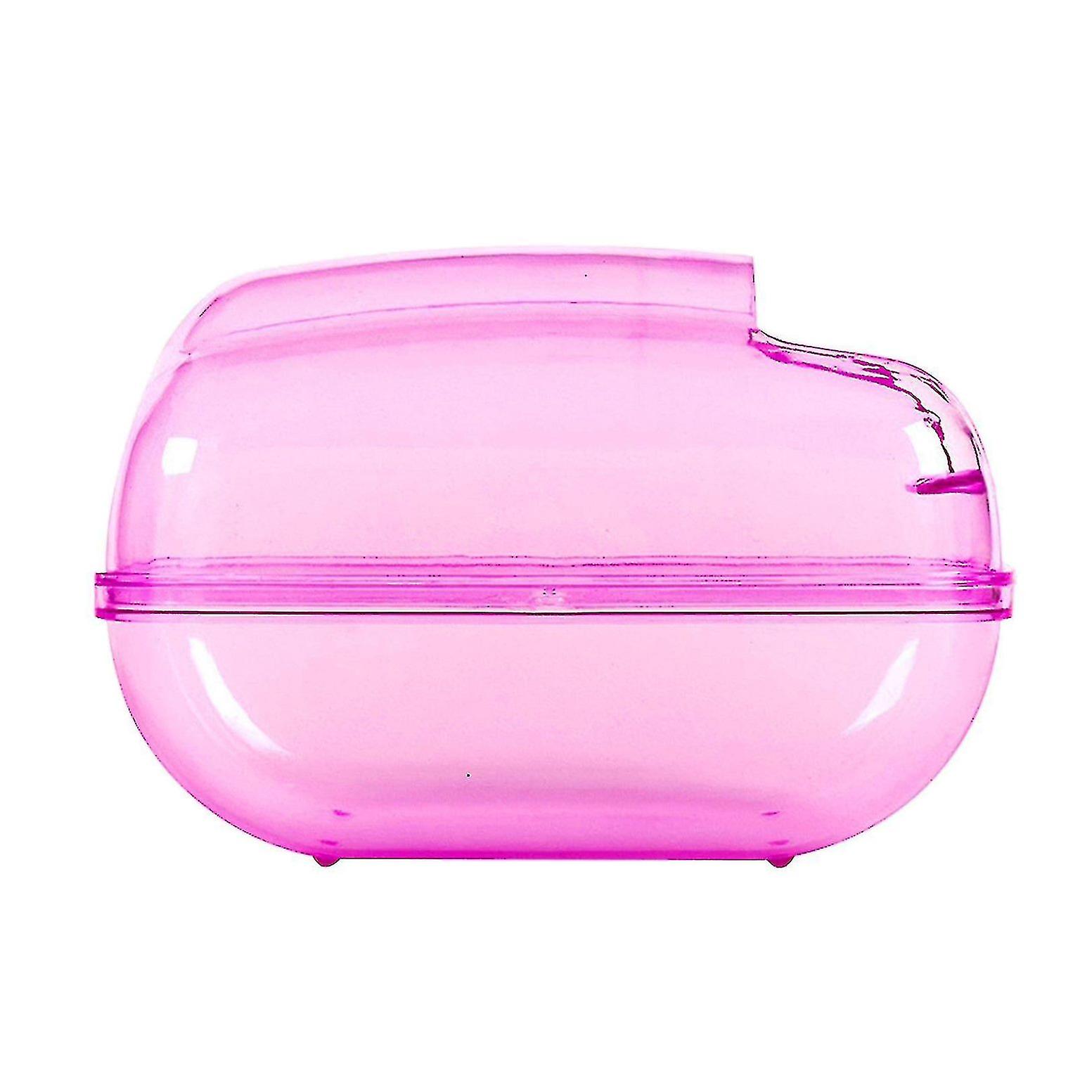 Spacious, Easy-Drain Hamster Bathroom for Small Animals