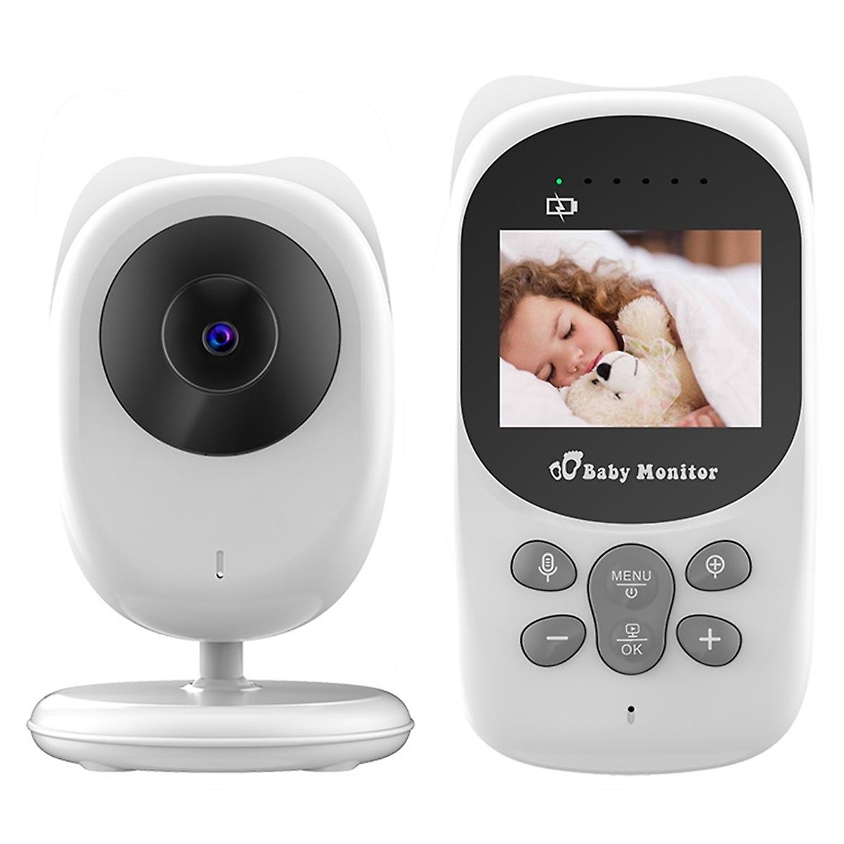 990 VOX Temperature Monitoring Lullabies Night Vision Long Range 2.4 Inch LCD Baby Monitor Wireless