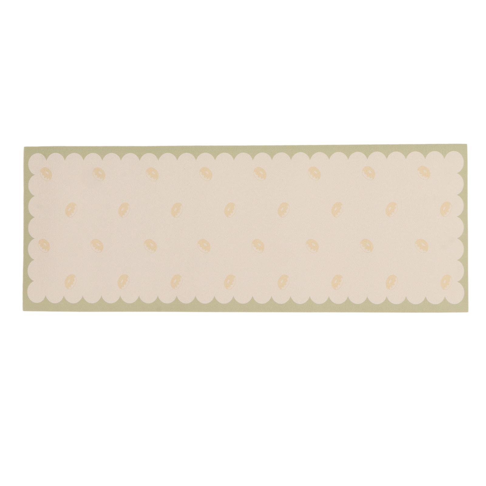 Coffee Mat Absorbent Quick Drying Heat Resistant Tulip Pattern Coffee Machine Pads Countertop Protector Mat Table Mat