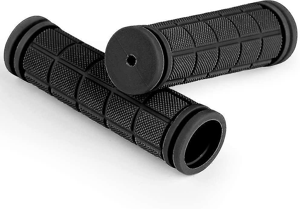 Pair Of Non-slip Soft Rubber Ergonomic Bicycle Grips
