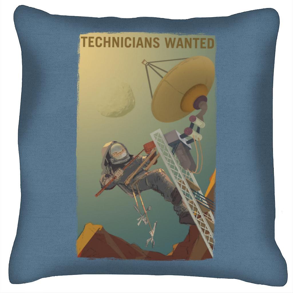 NASA Technicians Wanted Cushion