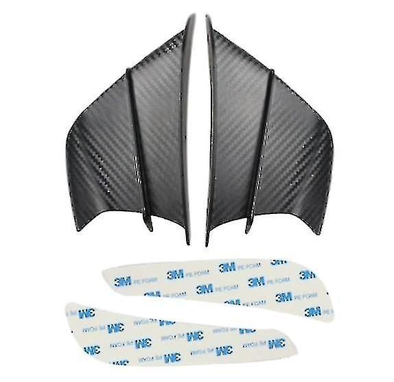2 Pack Motorcycle Fixed Wind Wings Wind Deflector Mirror Fixed Wings