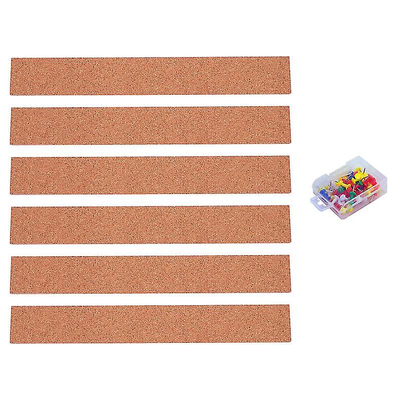 1pcs Cork Bulletin Bar Strip