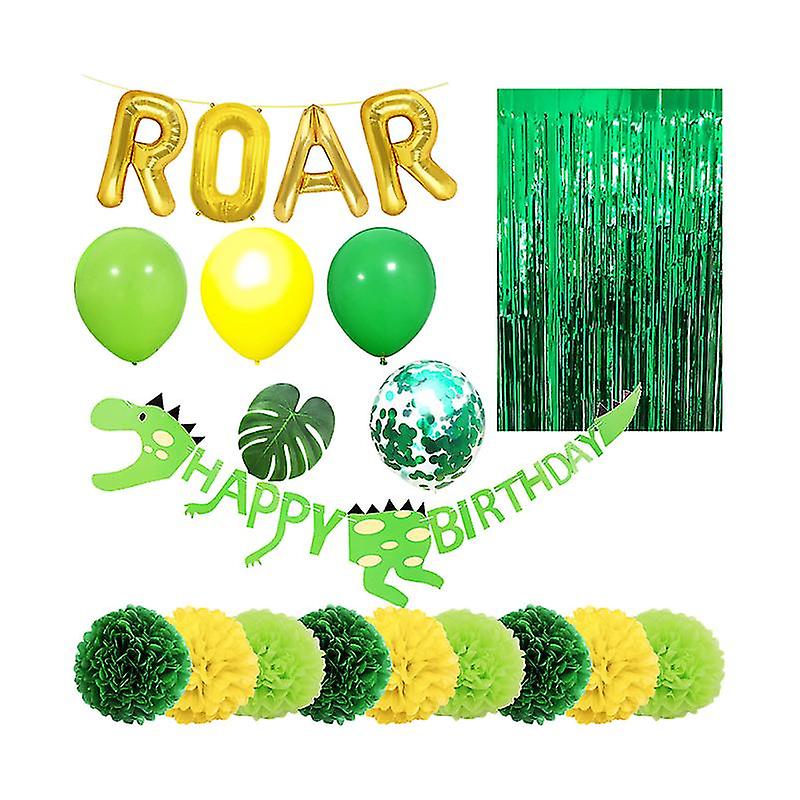 1set Dinosaur Party Hanging