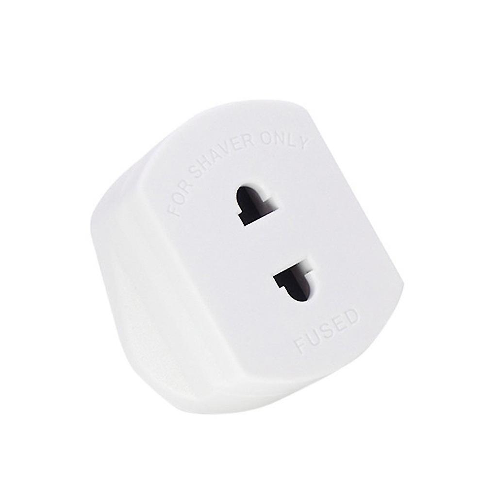 Rasierer Stecker Adapter Rasieren Zahnbürste Adapter Epilierer Badezimmer UK zu 2 Pin 3