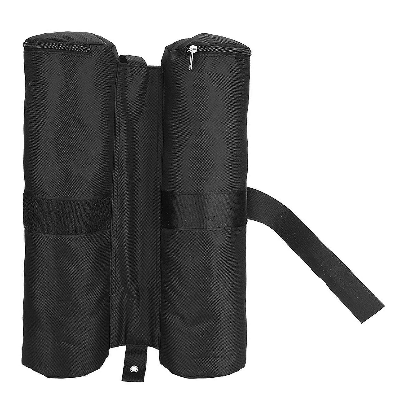 Weighted Canopy with Sandbags, Pop-up Sun Shade Tent, Outdoor Sun Shelter Legs (Black)