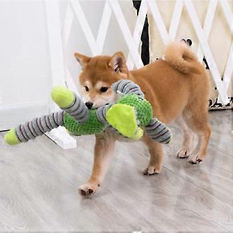 Jouet à Mâcher Pour Chien Tout En Latex Qui Grince ! Super Résistant Et Tout Doux, Jaune Flashy