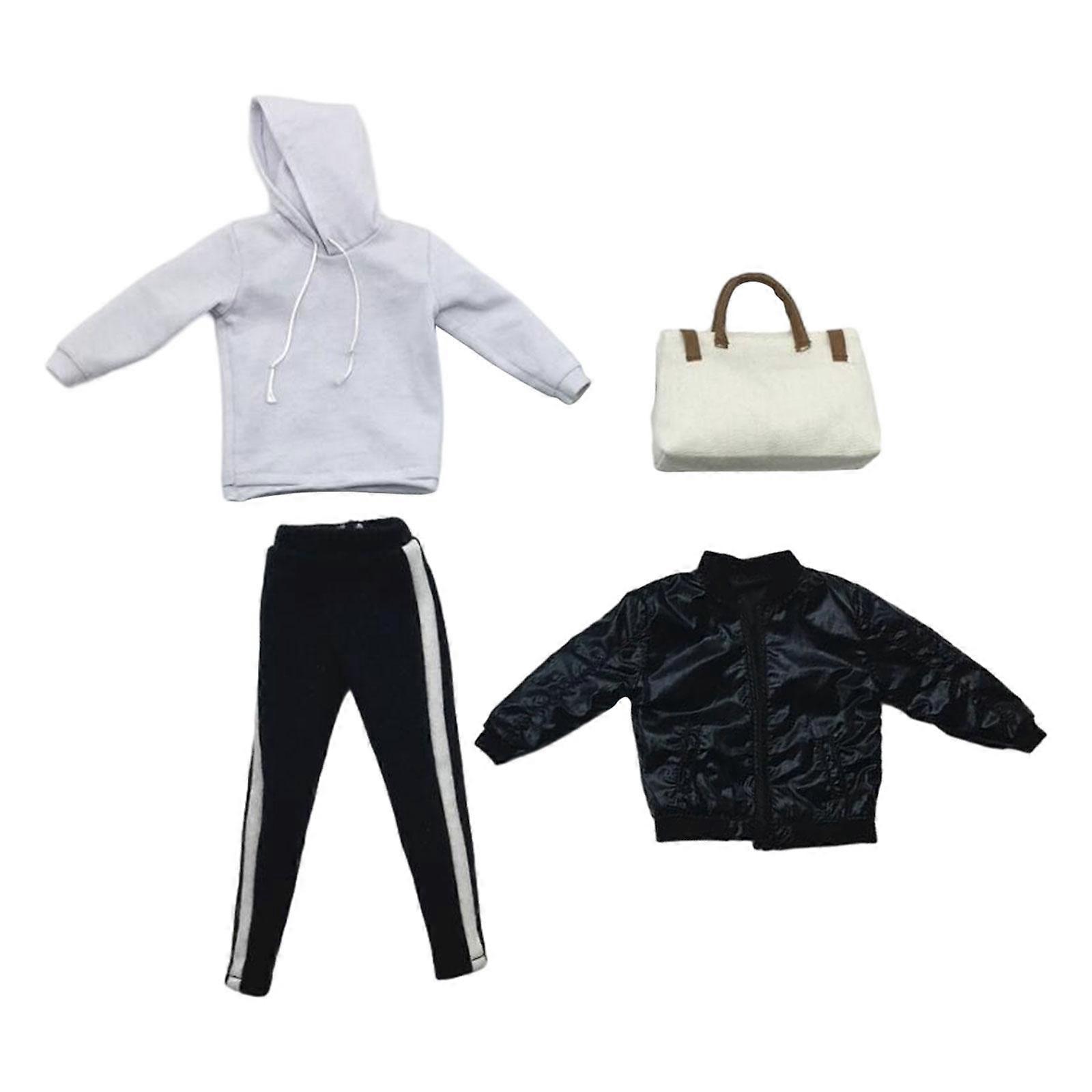 1/6 Långärmad och byxor Action Figur Kläder för 12" manliga actionfigurer