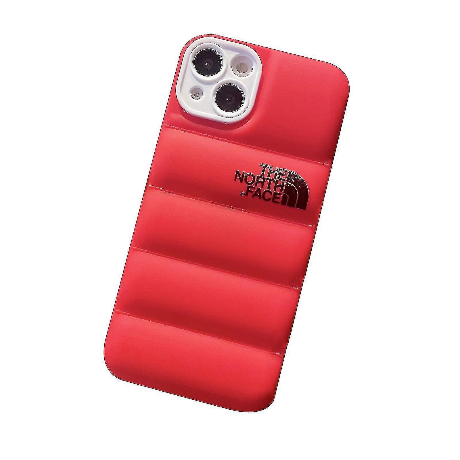 Winter Down Jacket 3d The Puffer Soft Cloth Phone Case ,3d Cute Shockproof Cover Case For Iphone 12 Promax/ 13 Promax