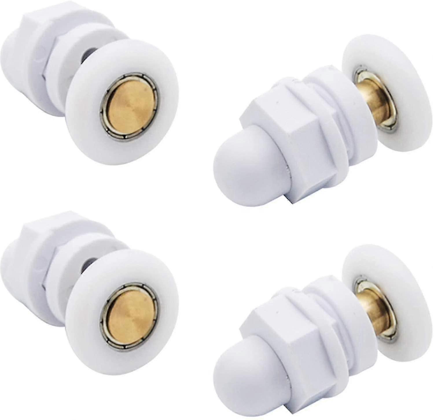 4 Pcs Shower Door Sliding Casters