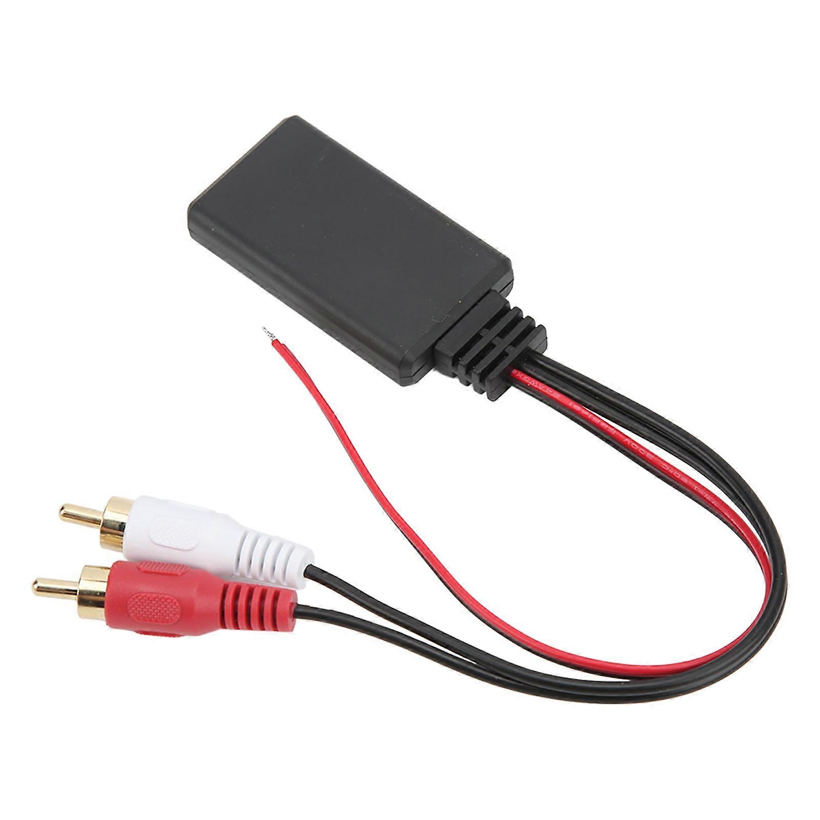 Car Radio Stereo Audio Wireless Adapter Bluetooth 5.0 Module 2 RCA Port Universal for Pioneer
