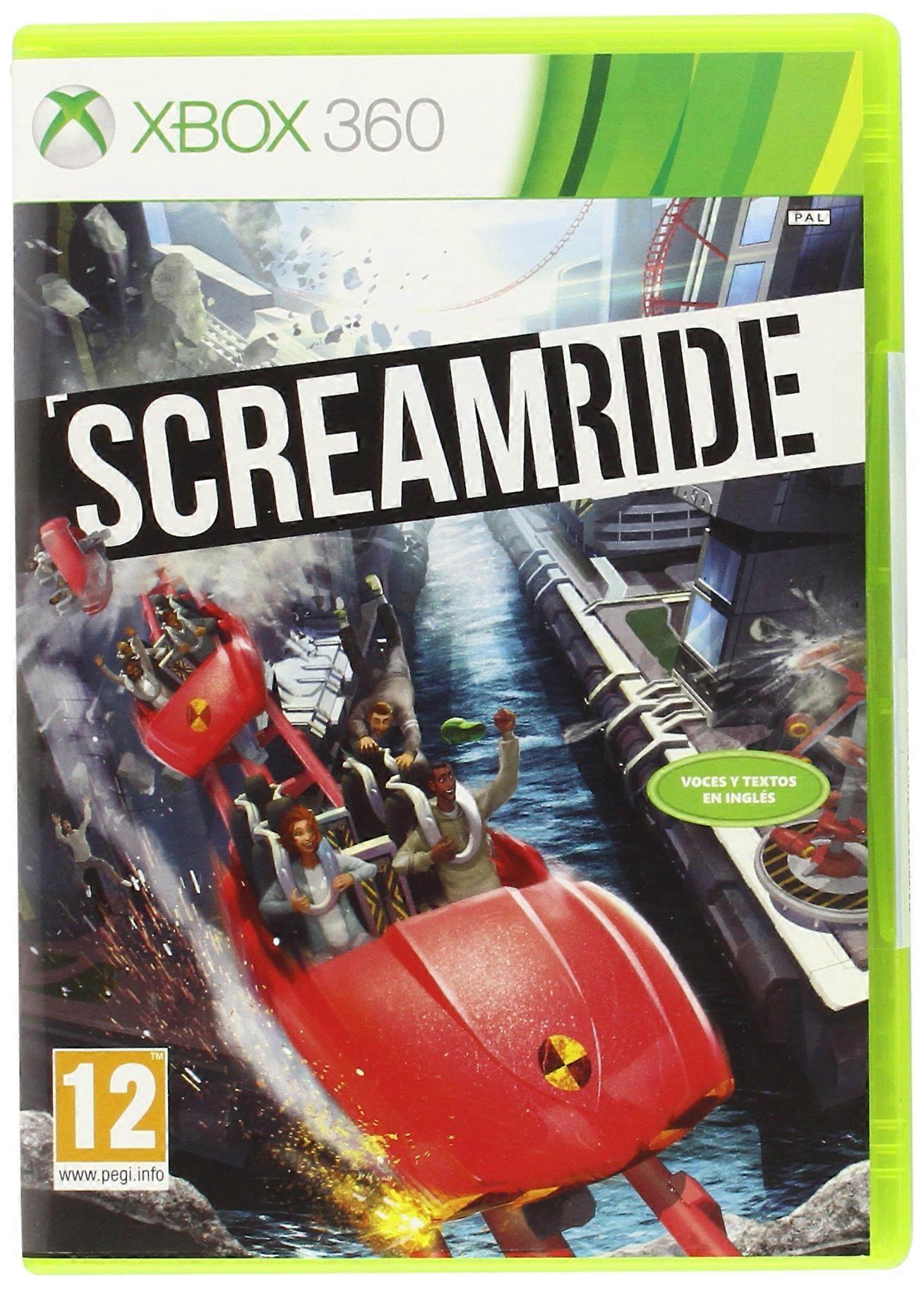 Microsoft - Microsoft X Box 360 Screamride Dvd - D9Y-00012 - microsoftxbox360 - PAL - New & Sealed
