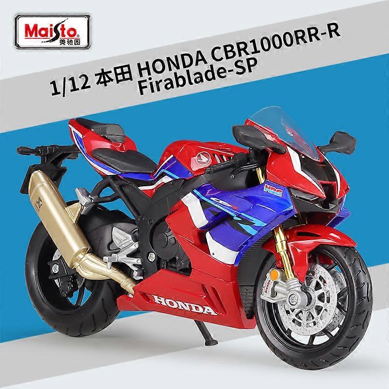 1:12 הונדה CBR 1000RR-R להב אש סגסוגת מירוץ אופנוע דגם Diecasts מתכת אופנוע אוסף דגמים צעצועים לילדים מתנות