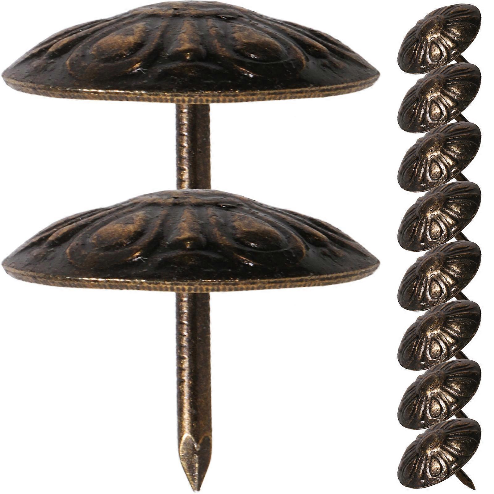 50pcs Upholstery Tacks Furniture Decorative Nails Sofa Upholstery Tacks for Message Board Cork Board