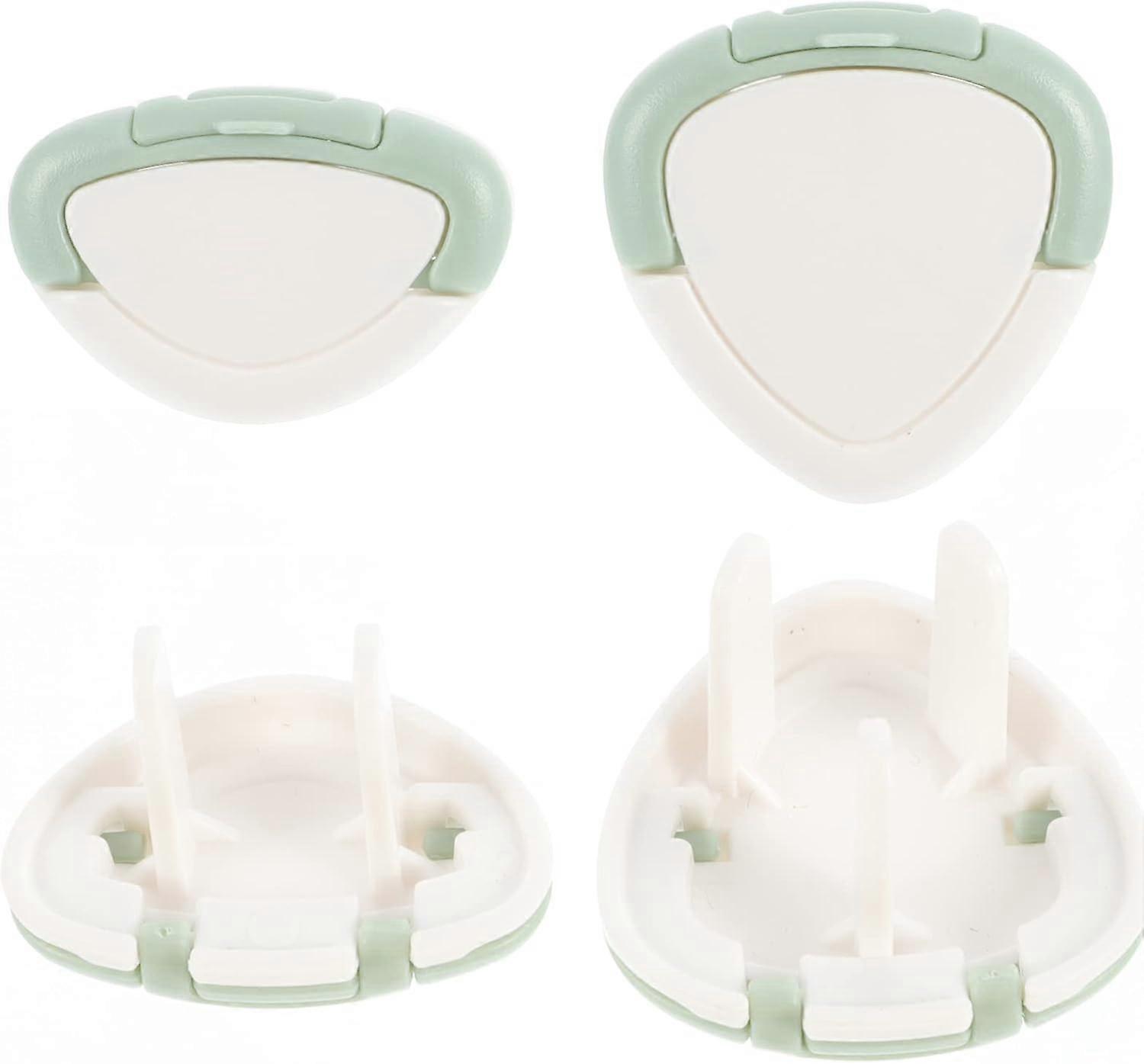 24 Pcs Socket Protection Cover Electrical Outlet Plugs Secure Plug Children Safe Outlet Plug Plastic Socket Protector Plug Covers Wall Socket Power Pl