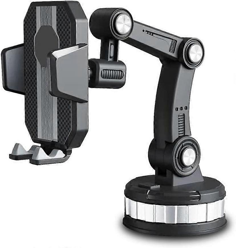 Adsorption Phone Holder Adjustable 360 Rotation Adsorption Car Phone Holder Phone Mount for Car Center Console Stack
