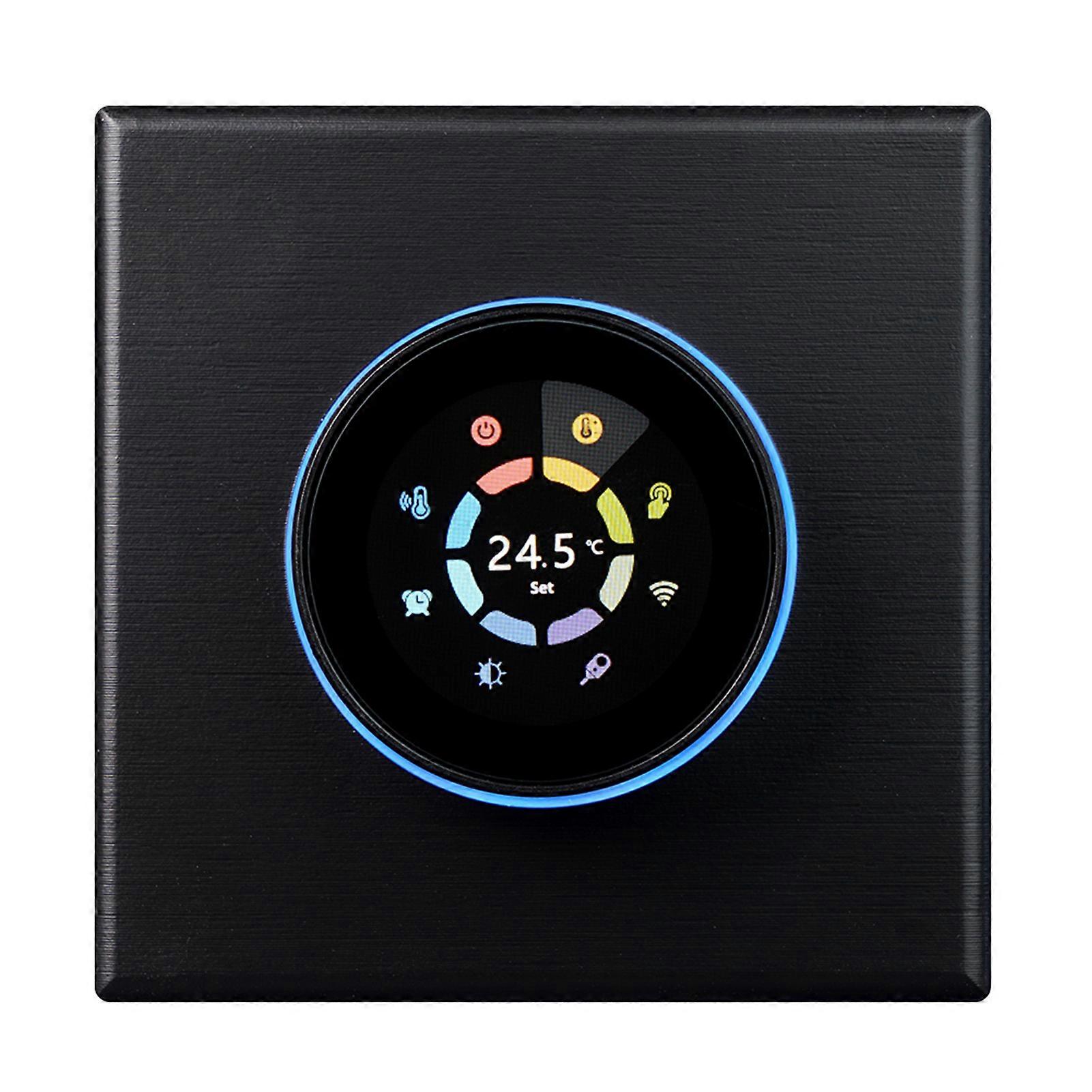 WiFi Smart Thermostat with Knob Button Multi-Function Floor Heating Controller for Home