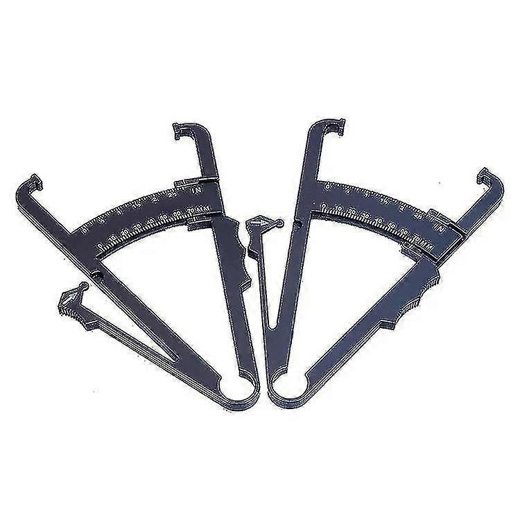 Personal Body Fat Caliper And Measuring Tape, Black Fat Tester For Fat Reduction, Lose Weight, Fitness, Analyzer And Accurately Measuring Bmi(4