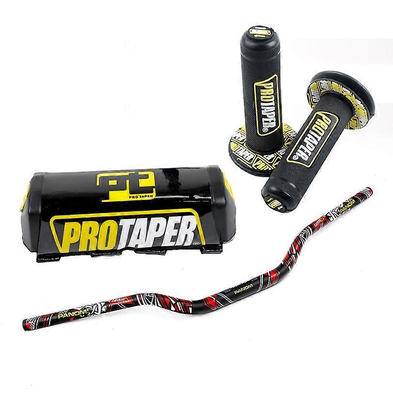 摩托车 1 1/8“ 胖杆 28MM 800mm 车把把夹垫 MX 自行车适用于雅马哈本田铃木 Kayo KLX CRF 越野车