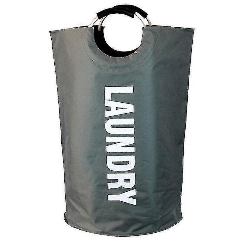 (dark Grey) Collapsible Fabric Laundry Hamper Foldable Clothes Bag Washing Bin Basket
