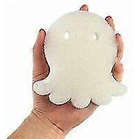 16 Pieces Scum Sponge Oil Absorbent Sponge For Jacuzzi Pool And Spa (octopus Shaped)white
