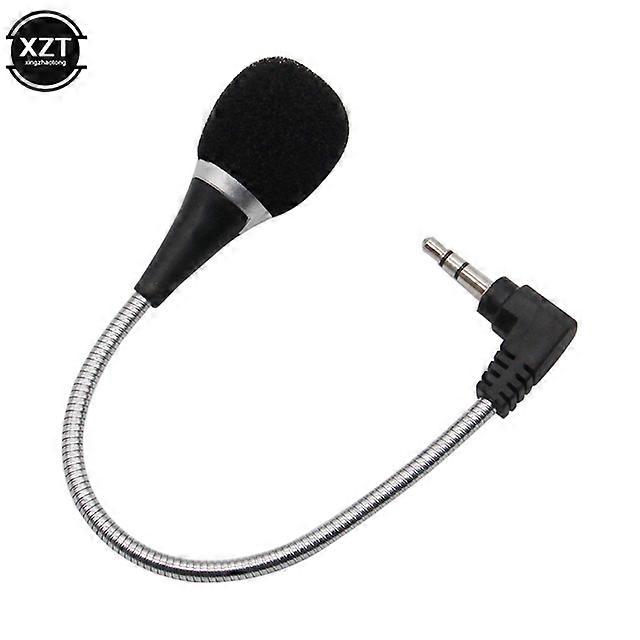 Omnidirectional Metal Microphone 3.5mm Jack Flexible Microphone