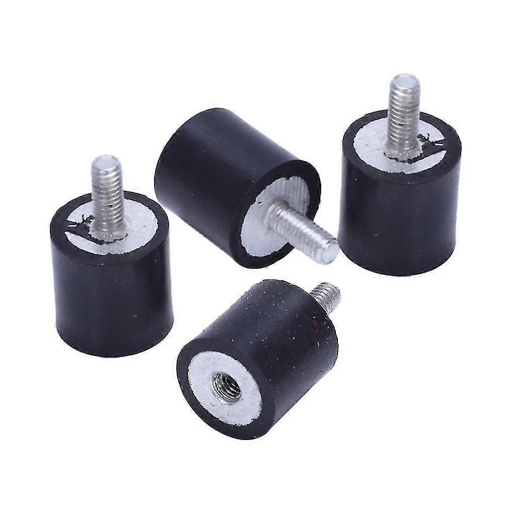 4pcs Anti Vibration Rubber Buffer Insulator Attachment 15mmx15mm