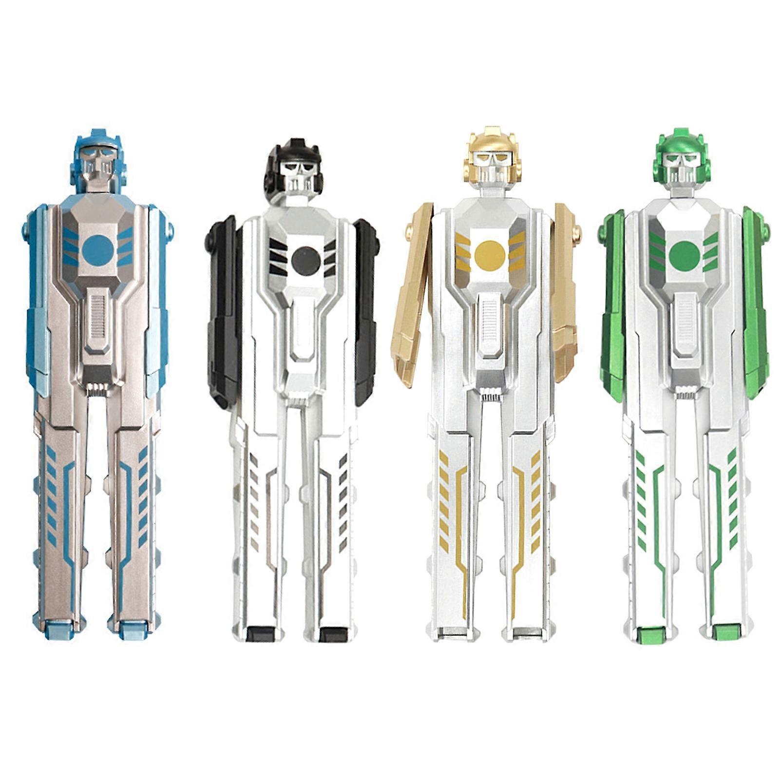 0.5mm Gel Pen Foldable Detachable Deformable Robot Shape Writing Ballpoint Pen for Boys KAESI
