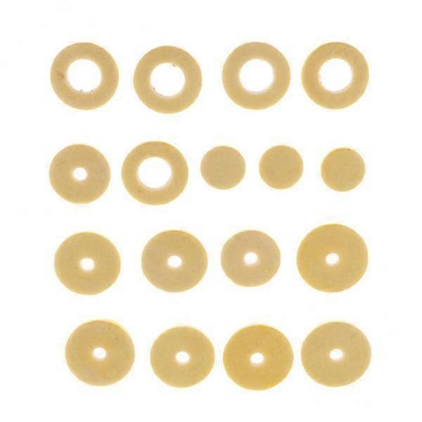 4x1 Set Flute Pads Great Material for Woodwind Instrument Parts 17 Closed hole